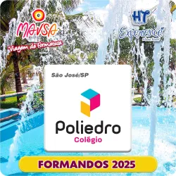 Imagem do produto Viagem Formatura 9 ano Poliedro SJC - Formandos 2025